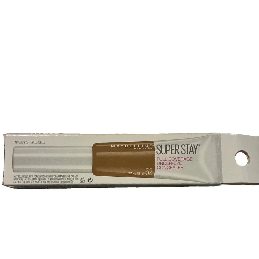 Maybelline Super Stay Full Coverage Under Eye Concealer 52 Warm Olive New Box